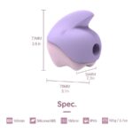 Вакуумний кліторальний смарт-стимулятор Magic Motion Unicorn Purple з вібрацією - Зображення 4