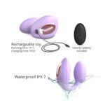 Віброяйце з вакуумною кліторальною стимуляцією Love To Love Wonderlover VIVA MAUVE - Зображення 4
