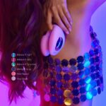 Віброяйце з вакуумною кліторальною стимуляцією Love To Love Wonderlover VIVA MAUVE - Зображення 10