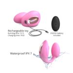 Віброяйце з вакуумною кліторальною стимуляцією Love To Love Wonderlover PINK PASSION - Зображення 4