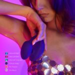 Віброяйце з вакуумною кліторальною стимуляцією Love To Love Wonderlover MIDNIGHT INDIGO - Зображення 9