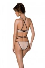 Комплект білизни Passion CHIKA SET, S/M, cream, топ, трусики - Зображення 2
