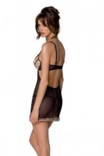 Еротичний пеньюар Passion MARINA CHEMISE, L/XL, beige - Зображення 2