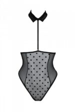 Еротичне боді Passion TRISHA BODY, XXL/XXXL, black, з відкритими чашками - Зображення 3