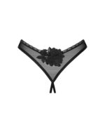 Трусики з доступом Obsessive Latinesa crotchless thong M/L Новинка - Зображення 6
