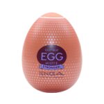 Мастурбатор-яйце Tenga Egg Misty II, щільний TPE, пробник лубриканту 5 мл