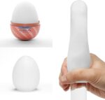Набір мастурбаторів-яєць Tenga Egg Hard Boilded II Pack (6 яєць), щільний TPE, опукла текстура - Зображення 4