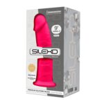 Фалоімітатор SilexD Oscar Pink (MODEL 2 size 9in), двошаровий, силікон + Silexpan, діаметр 5,4см - Зображення 3