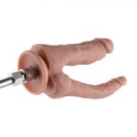 Подвійний фалоімітатор Hismith 9.8" Double Penetrator Silicone Dildo - Зображення 6