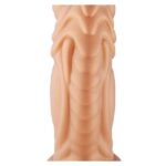 Силіконовий дилдо Hismith Slightly Curved Silicone Dildo Monster Series - Зображення 5