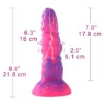 Силіконовий дилдо Hismith Silicone Tentacle Dildo Monster Series - Зображення 2