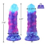 Силіконовий дилдо Hismith 7.48" Silicone Dildo HSA138 Monster Series - Зображення 2