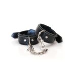 Наручники із екошкіри Art of Sex - Handcuffs Emoji, колір чорний - Зображення 2