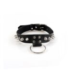 Чоловічий чокер з шипами Art of Sex - Stiles Leather and Spikes - Зображення 3