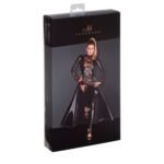 Сукня-плащ з мокрим ефектом Noir Handmade F128C Powerwetlook gown coat, L - Зображення 4