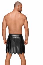 Чоловіча спідниця гладіатора Noir Handmade H053 Eco leather men's gladiator skirt - XL - Зображення 4