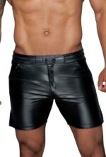 Чоловічі шорти Noir Handmade H061 Powerwetlook shorts - XL - Зображення 2