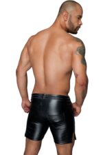 Чоловічі шорти Noir Handmade H061 Powerwetlook shorts - XL - Зображення 3