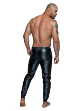 Чоловічі трегінси Noir Handmade H063 Powerwetlook treggings - M - Зображення 3
