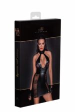 Сукня Noir Handmade F238 Short tulle dress with powerwetlook inserts - L - Зображення 6
