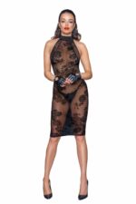 Сукня Noir Handmade F240 Midi tulle dress with velvet straps - 3XL - Зображення 3