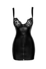 (SALE) Сукня Noir Handmade F254 Powerwetlook mini-dress - M - Зображення 6