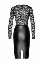 Сукня Noir Handmade F295 Euphoria lace and wetlook midi dress - S - Зображення 5