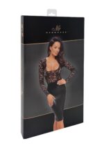 Сукня Noir Handmade F295 Euphoria lace and wetlook midi dress - S - Зображення 6
