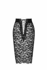 Спідниця Noir Handmade F302 Ambivalence lace up midi skirt - S - Зображення 7