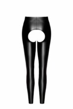 Легінси Noir Handmade F304 Taboo wetlook leggings with open crotch and bum - M - Зображення 5