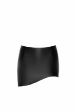 Спідниця Noir Handmade F305 Legacy wetlook mini skirt - 3XL - Зображення 4