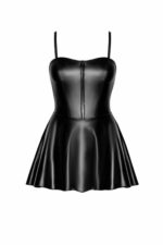Сукня Noir Handmade F308 Dreamer wetlook corset mini dress with front zipper - L - Зображення 5