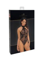 Боді Noir Handmade F314 Ego flocked mesh halter bodysuit - S - Зображення 6