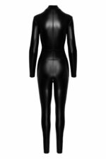 Комбінезон Noir Handmade F319 Caged wetlook catsuit with zippers and ring - 3XL - Зображення 6
