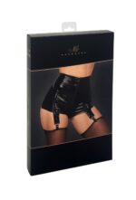 Шортики Noir Handmade F325 Glam suspender wetlook and vinyl shorts - M - Зображення 8
