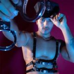 Чоловічий еротичний костюм поліцейського JSY «Брутальний Алекс» One Size, 4 предмети - Зображення 6