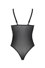 Боді Passion KERRIA BODY black, L/XL, з високими вирізами та верхом балконет - Зображення 4