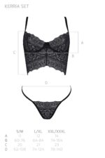 Комплект Passion KERRIA SET black XXL/XXXL - ECO Passion - Зображення 5