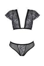 Комплект Passion LEAFA BIKINI black S/M - ECO Passion - Зображення 3