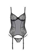 Корсет Passion LEAFA CORSET black S/M - ECO Passion - Зображення 3