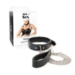 Нашийник з повідцем з екошкіри Art of Sex - Leash and Collar Emoji - Зображення 3