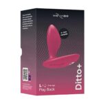 Анальна смарт-вібропробка We-Vibe Ditto+ Cosmic Pink з пультом ДК - Зображення 10
