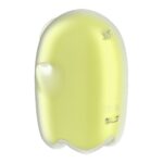 Вакуумний кліторальний стимулятор з вібрацією Satisfyer Glowing Ghost Yellow, світиться в темряві - Зображення 4