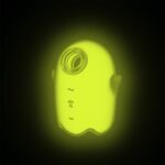 Вакуумний кліторальний стимулятор з вібрацією Satisfyer Glowing Ghost Yellow, світиться в темряві - Зображення 6