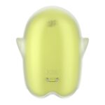 Вакуумний кліторальний стимулятор з вібрацією Satisfyer Glowing Ghost Yellow, світиться в темряві - Зображення 5