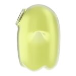 Вакуумний кліторальний стимулятор з вібрацією Satisfyer Glowing Ghost Yellow, світиться в темряві - Зображення 3