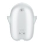 Вакуумний кліторальний стимулятор з вібрацією Satisfyer Glowing Ghost White, світиться в темряві - Зображення 5