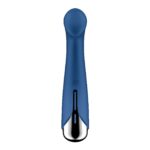 Вібратор з ротацією Satisfyer Spinning G-Spot 1 Blue, плоский майданчик для стимуляції точки G - Зображення 6