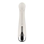 Вібратор з ротацією Satisfyer Spinning G-Spot 1 Beige, плоский майданчик для стимуляції точки G - Зображення 6