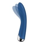 Вібратор точки G з обертанням Satisfyer Spinning Vibe 1 Blue, 2 мотори - Зображення 2